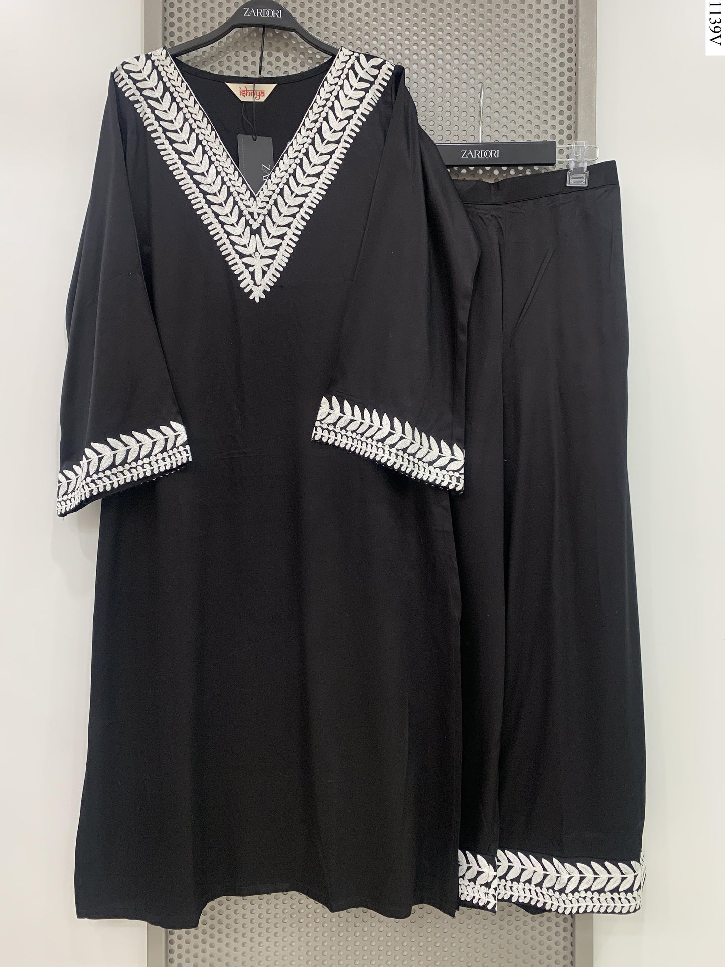 2Pcs Suit - 7922 IS BK