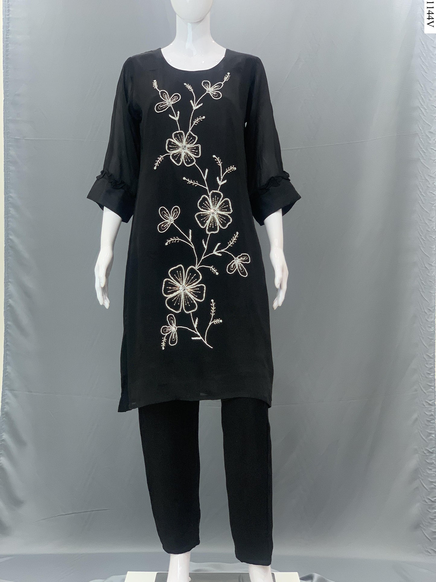 2Pcs Suit - 7850 FW BK