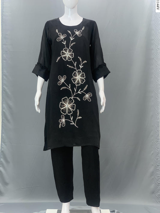 2Pcs Suit - 7850 FW BK