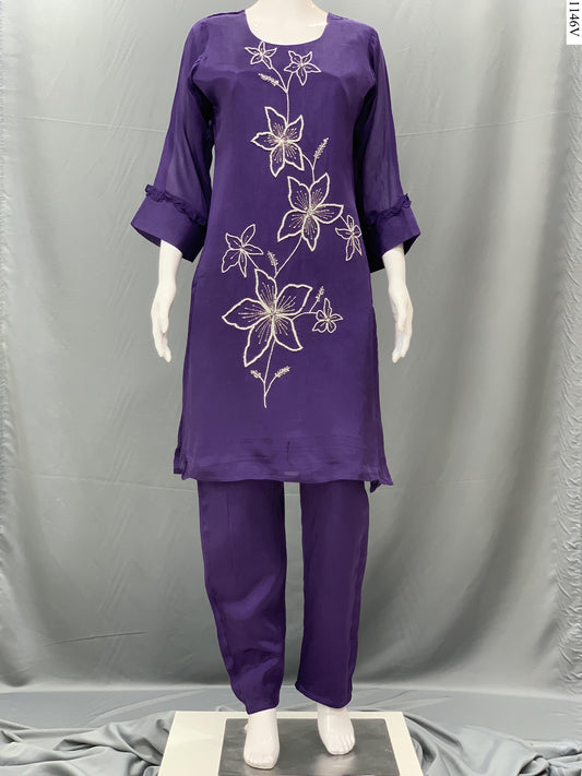 2Pcs Suit - 7649 FW P