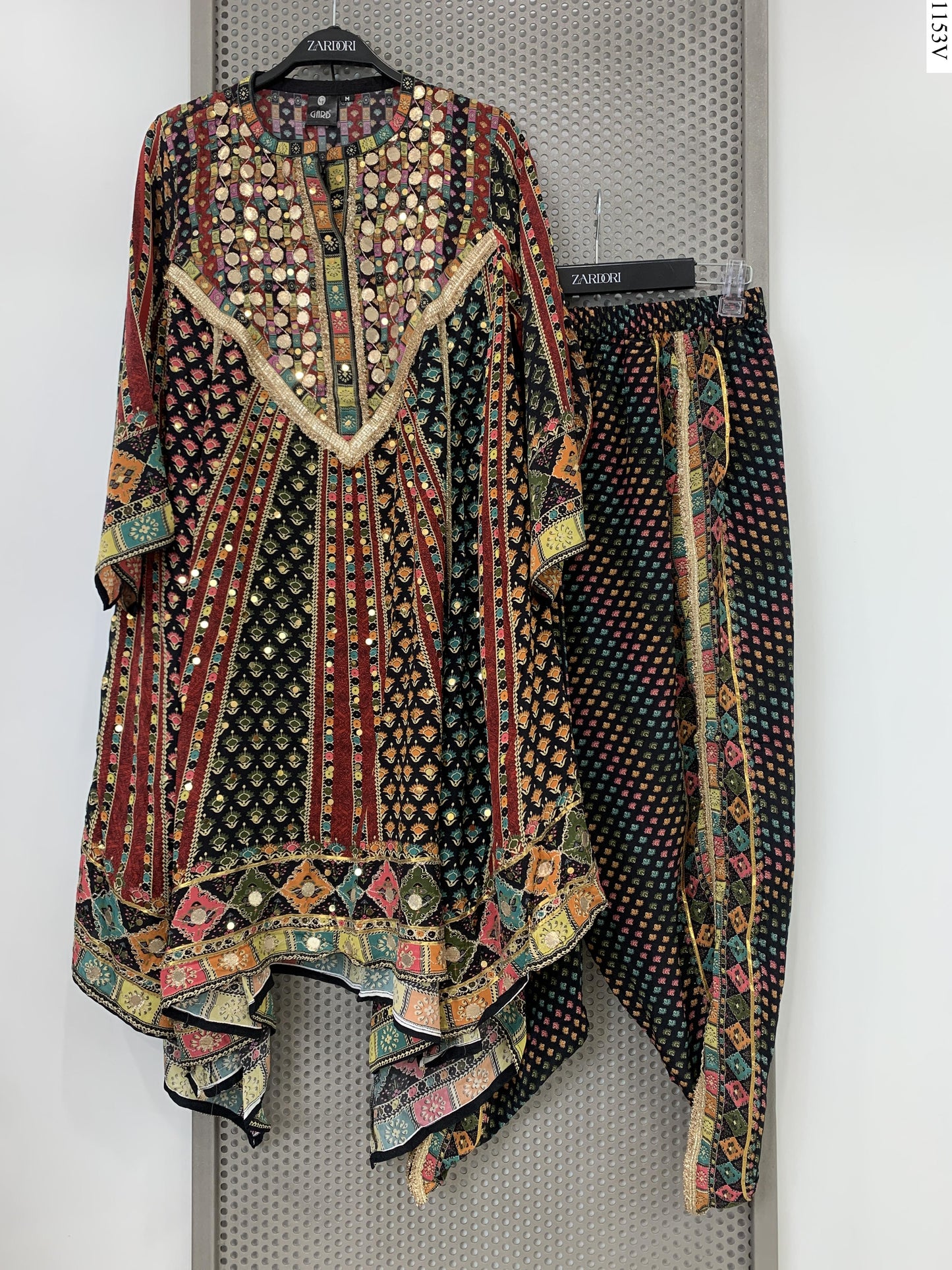 2Pcs Suit - 998369 GA BK