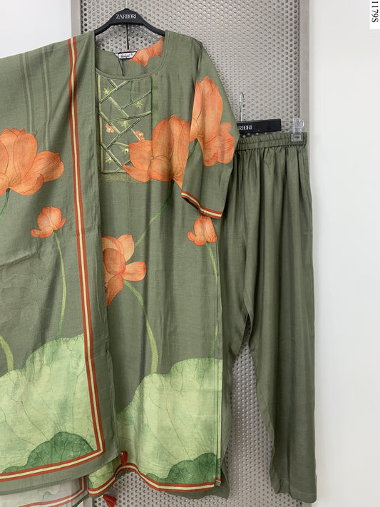 3Pcs Suit - AJS-1696 IB G