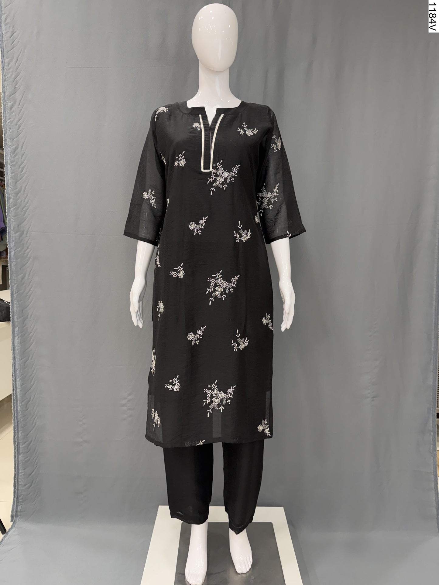 2Pcs Suit - 1079C SJ BK 5