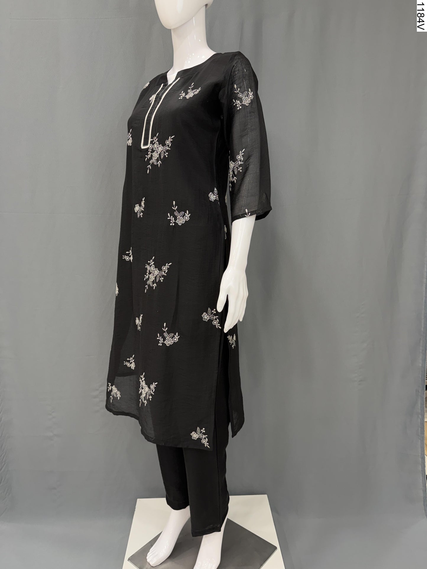 2Pcs Suit - 1079C SJ BK 5
