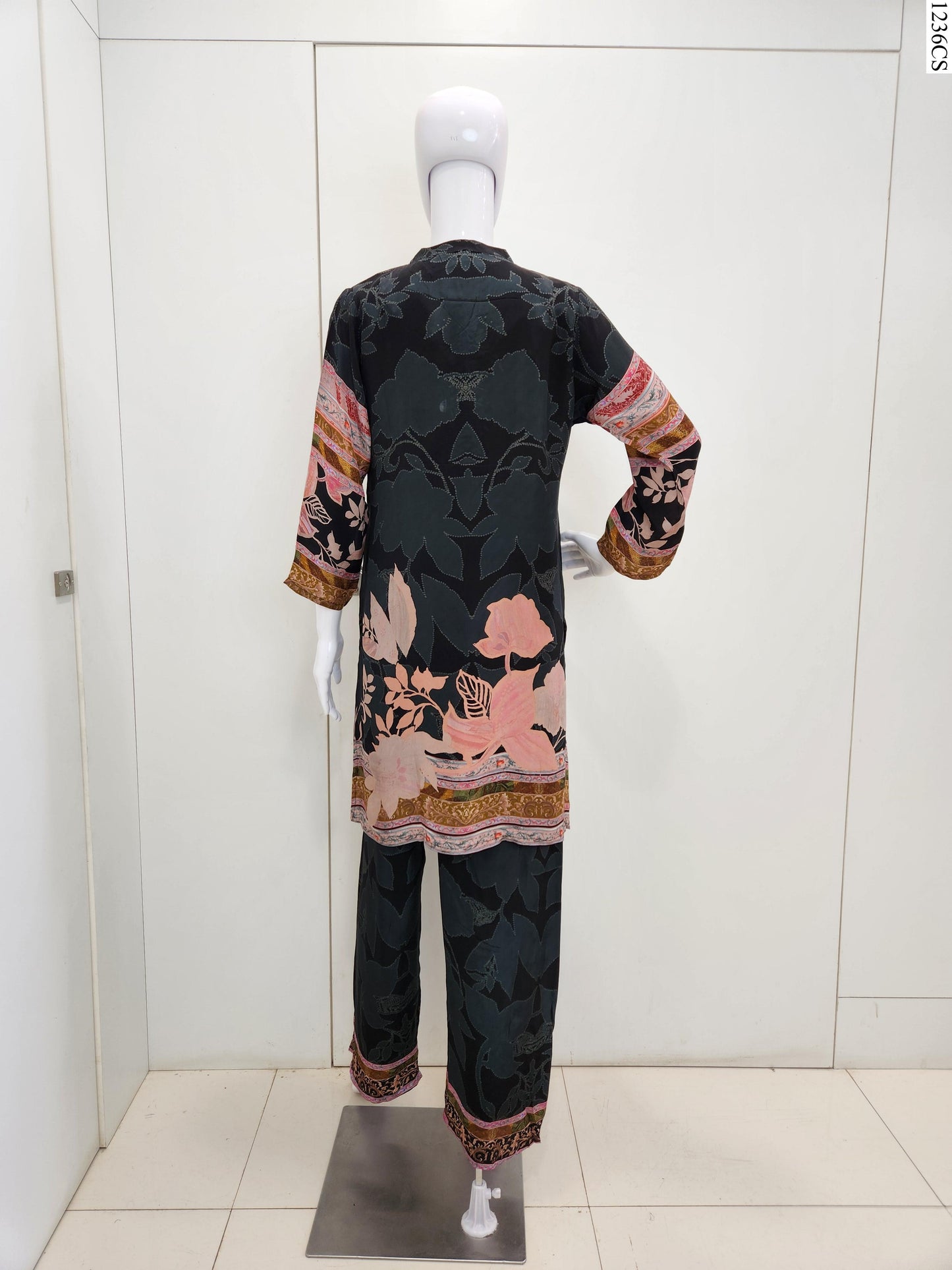 Coord Set - K7334 FW BK