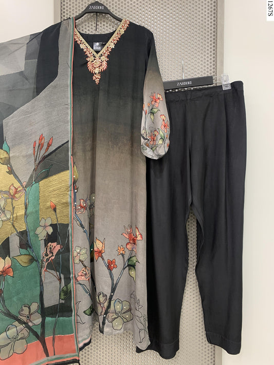 3Pcs Suit - 999230 GA BK