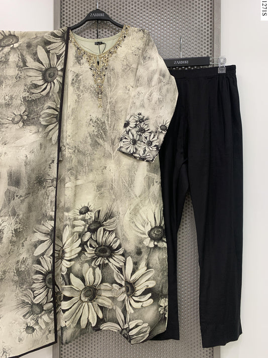 3Pcs Suit - 1026 AN GY