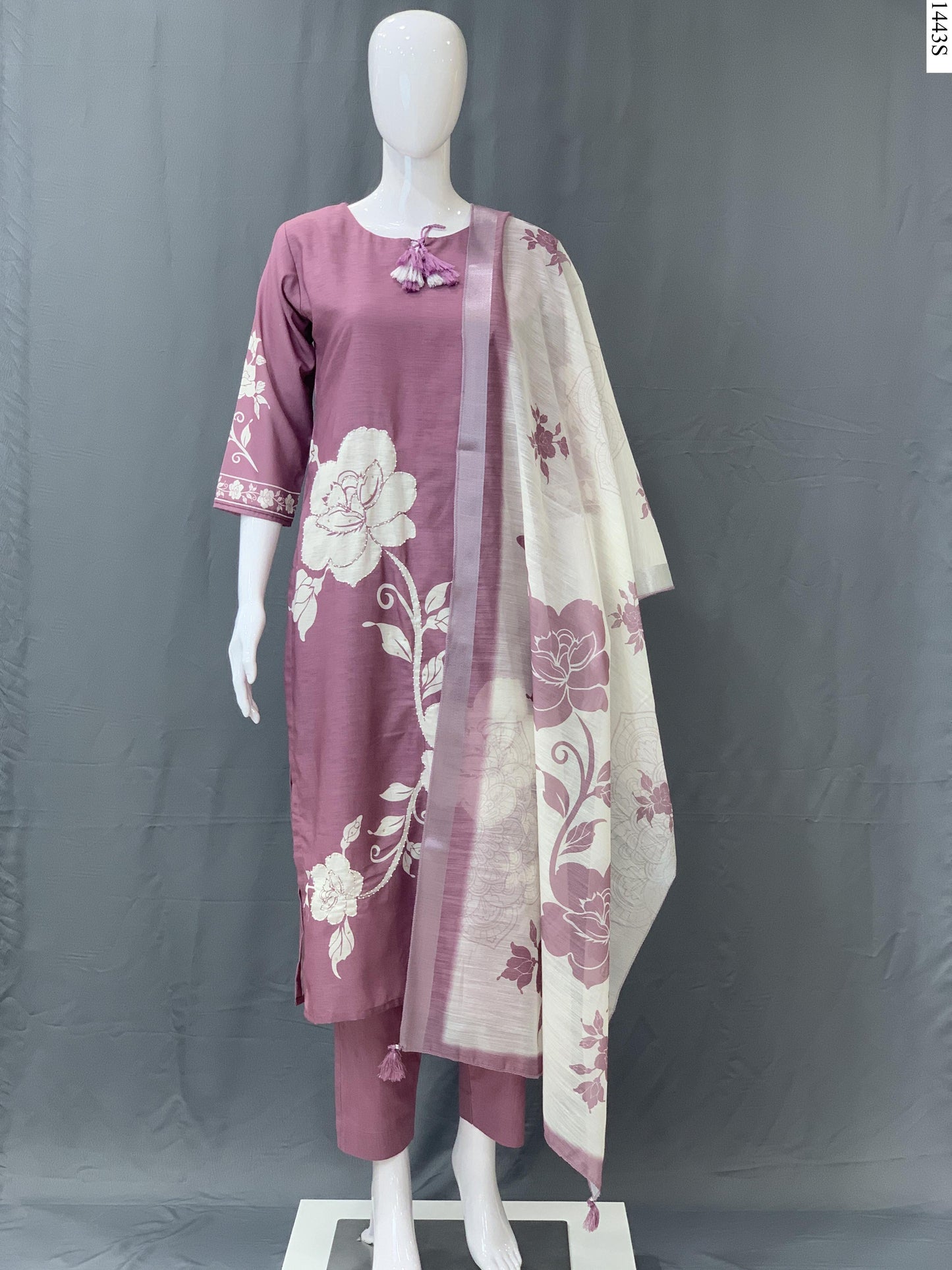 3Pcs Suit - 1443S PD P