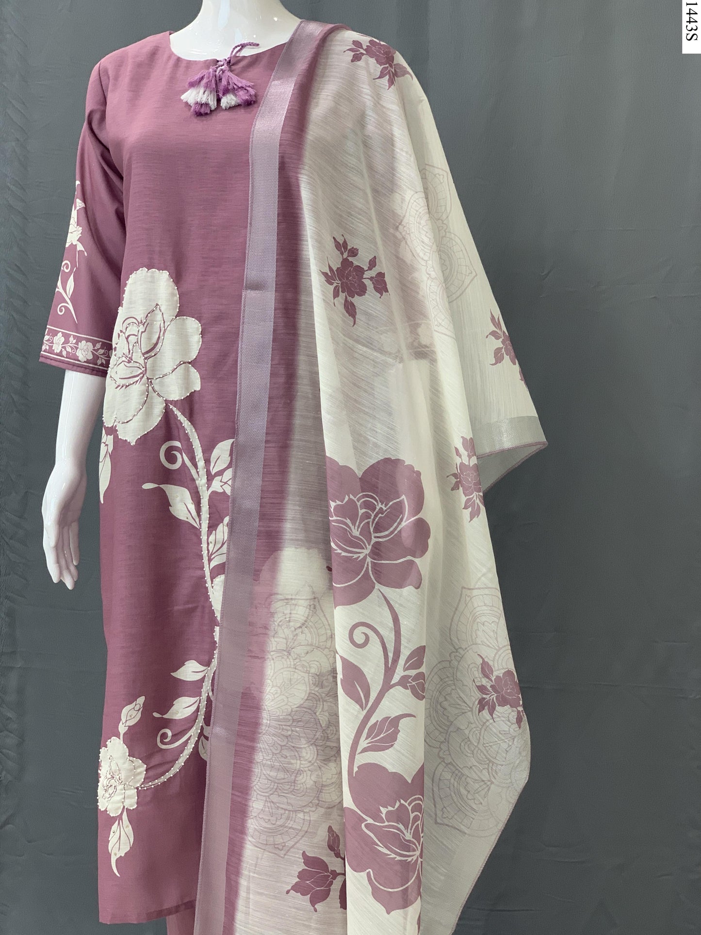 3Pcs Suit - 1443S PD P