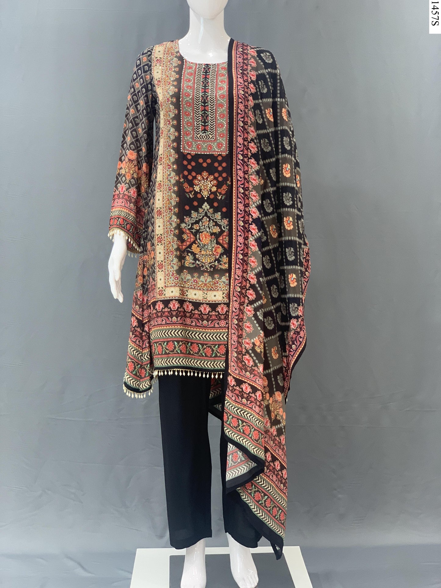 3Pcs Suit - J-5 IA BK