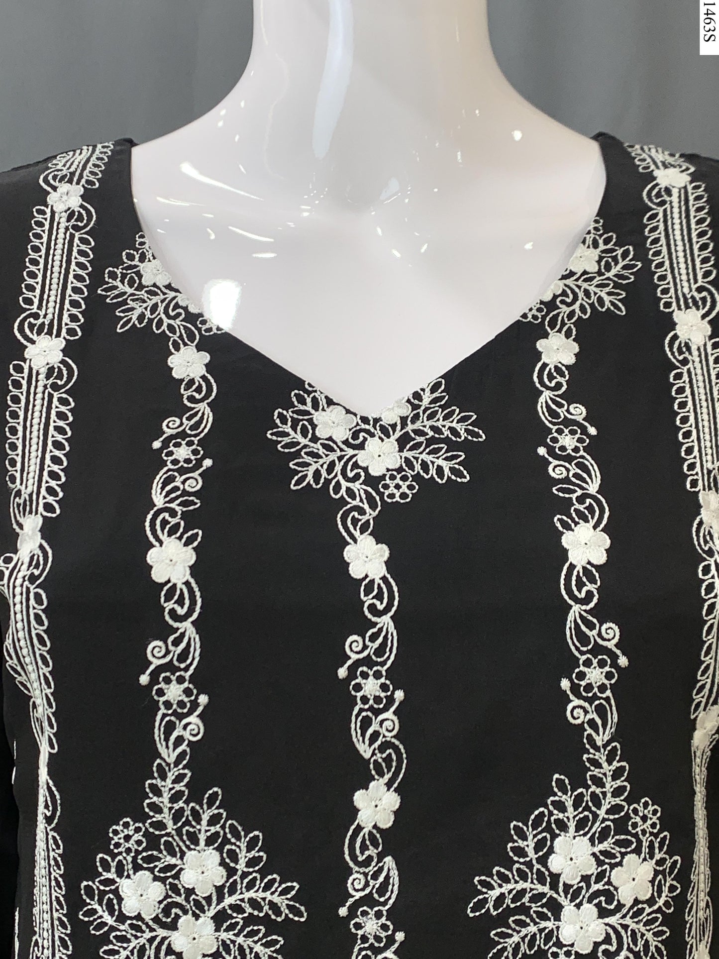 3Pcs Suit - 3655 NY BK