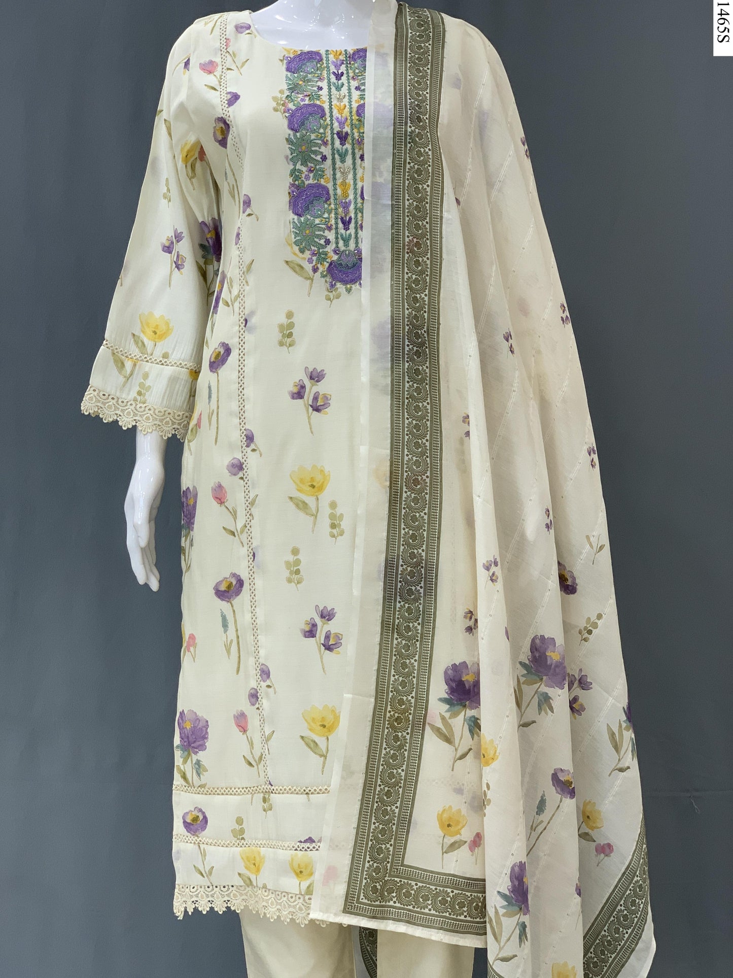 3Pcs Suit - 3689 NY P