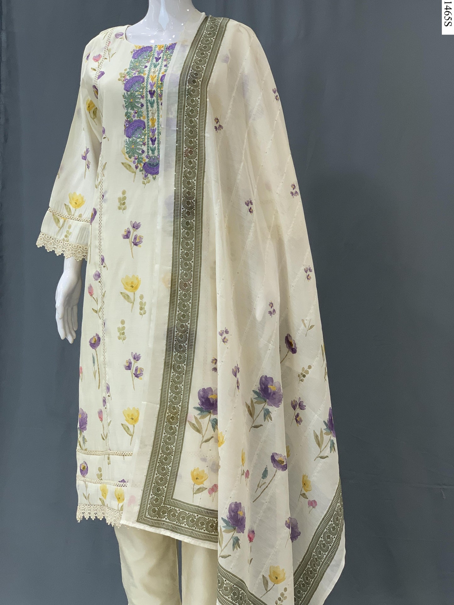 3Pcs Suit - 3689 NY P