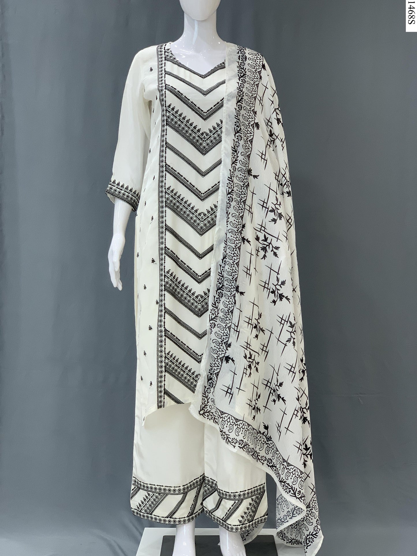 3Pcs Suit - 3610 NY W