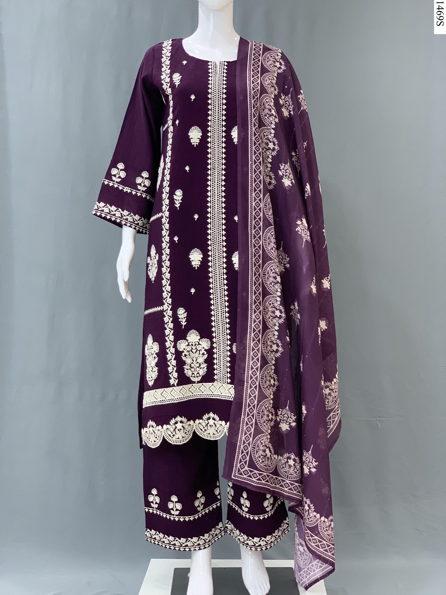 3Pcs Suit - 3588 NY P