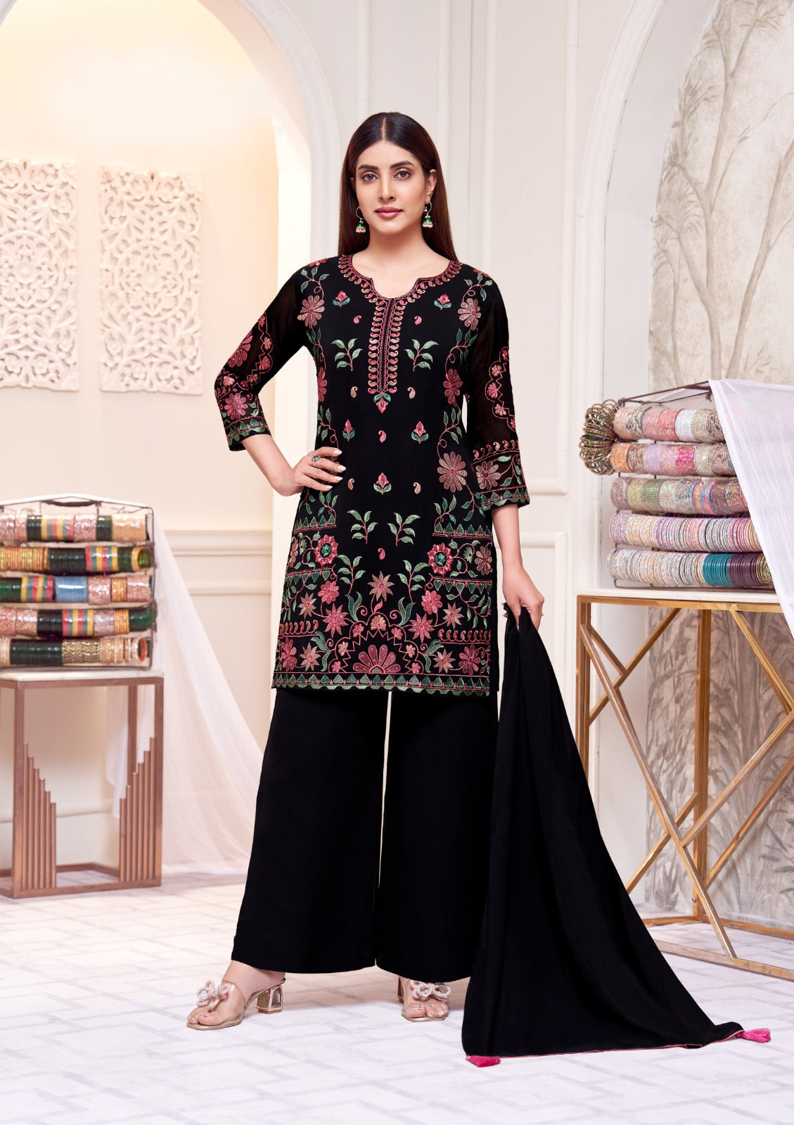 3Pcs Suit - 782 MI BK 8