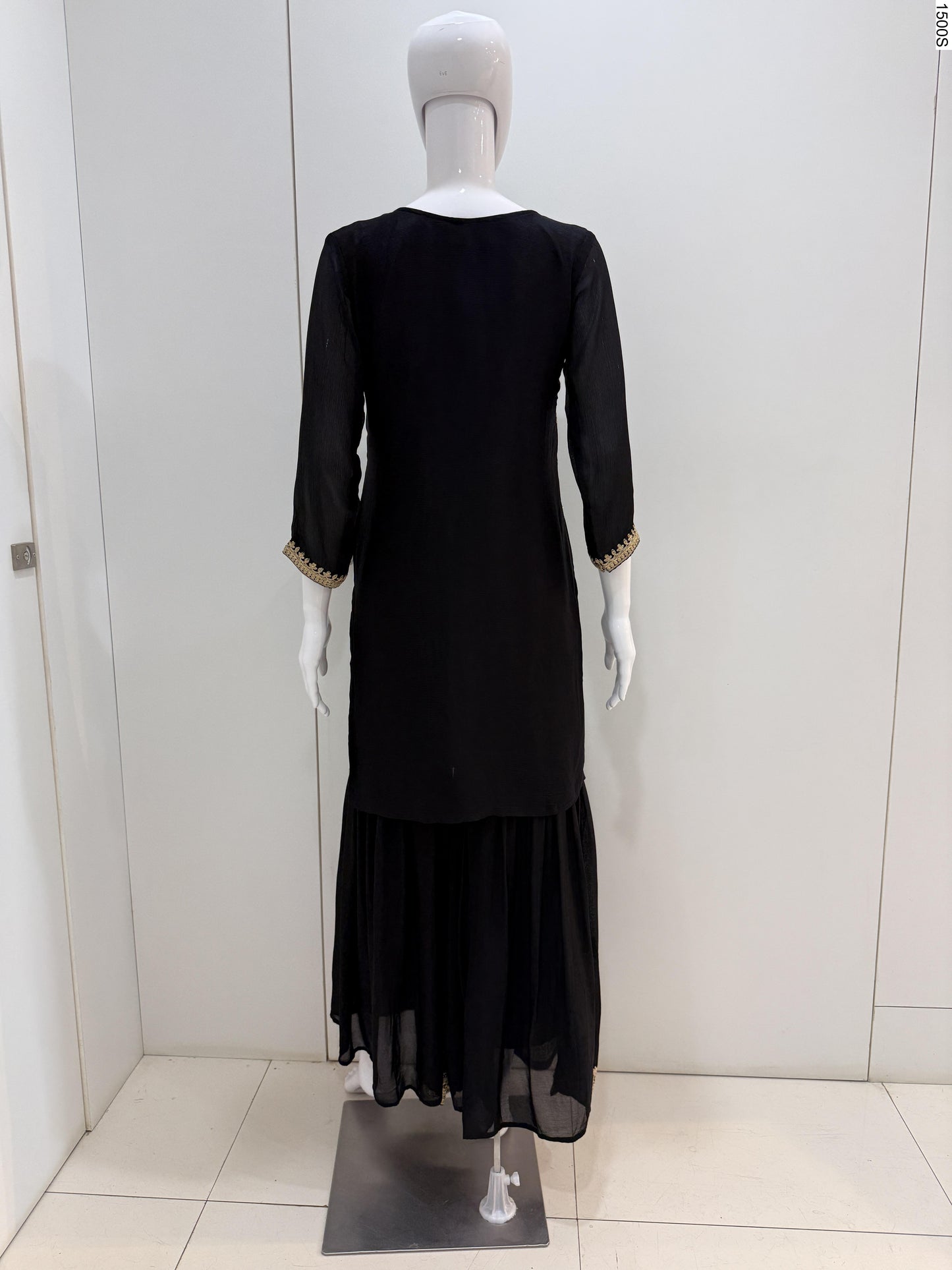 3Pcs Suits - 7277 JN BK 8