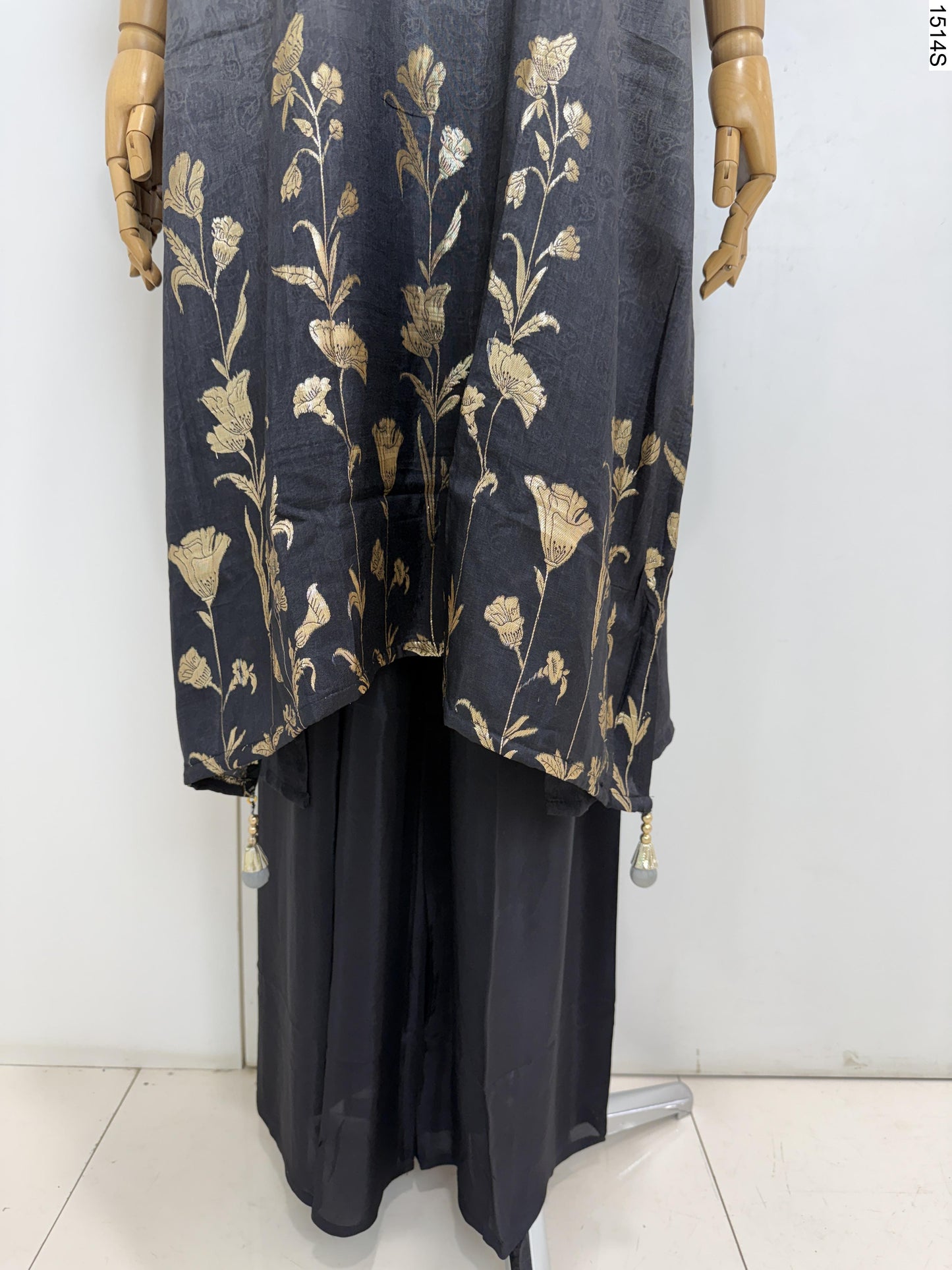 3Pcs Suit - G1648 GA BK