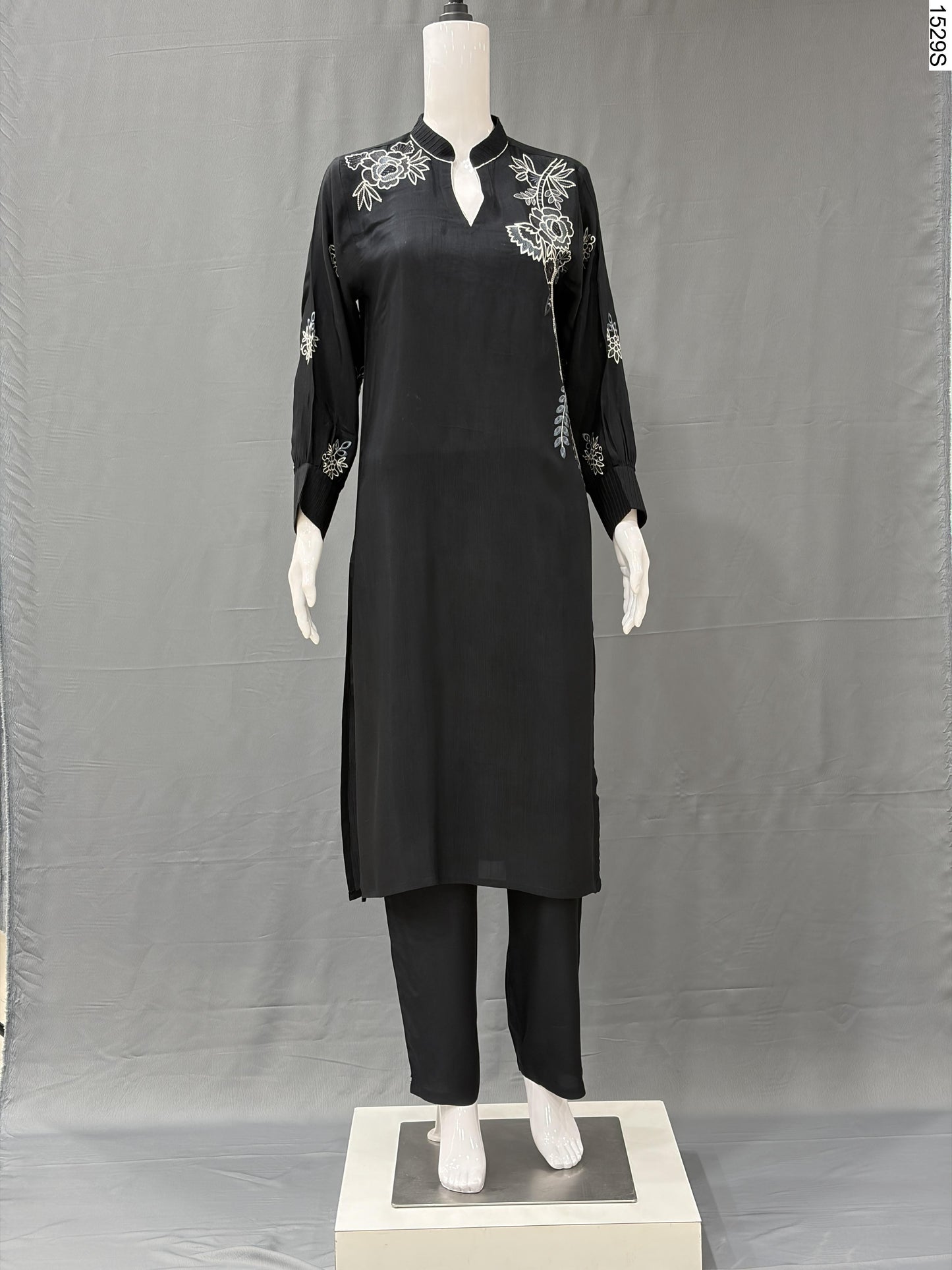 3Pcs Suit - AW25002 NU BK 5