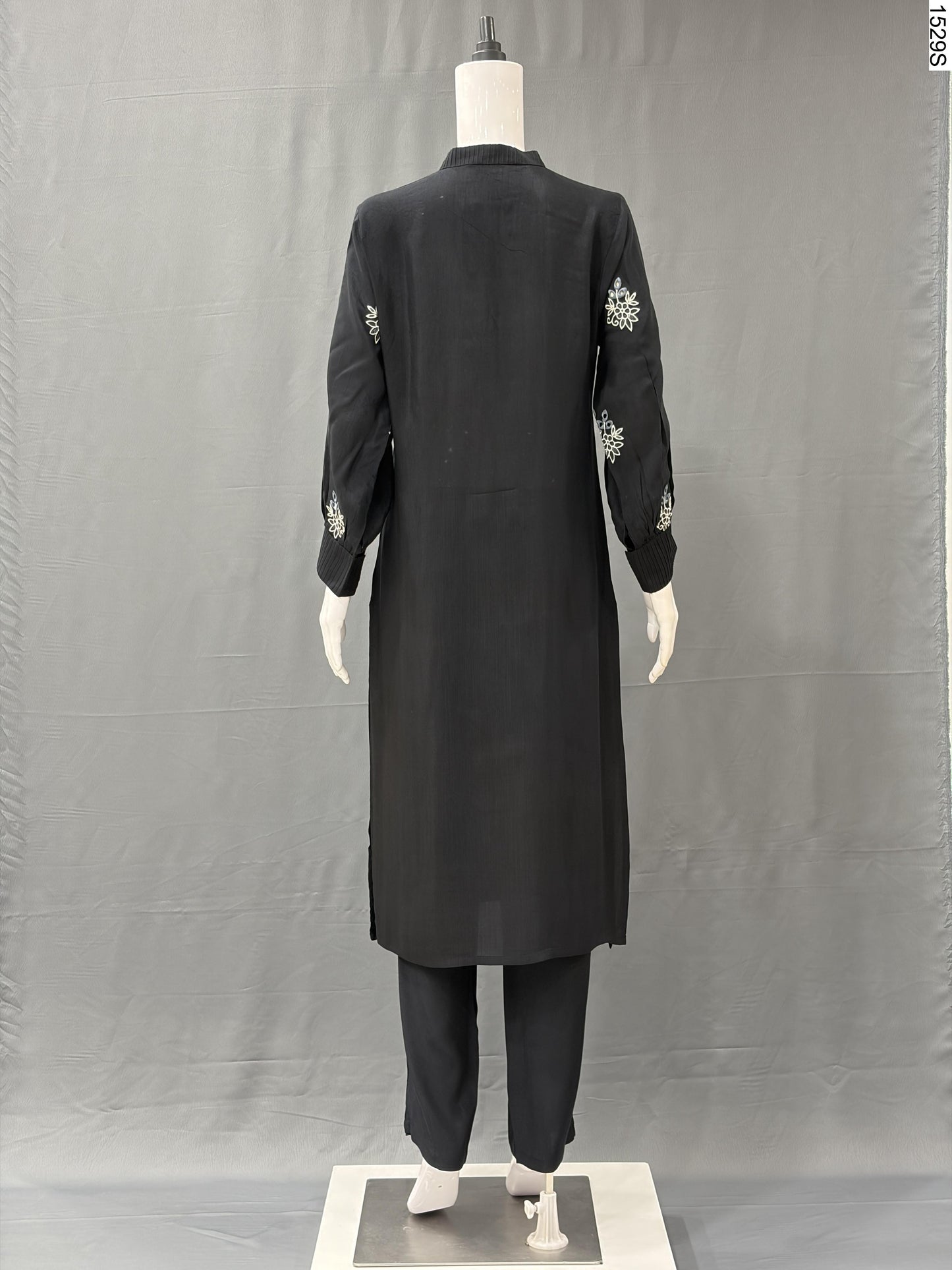 3Pcs Suit - AW25002 NU BK 5