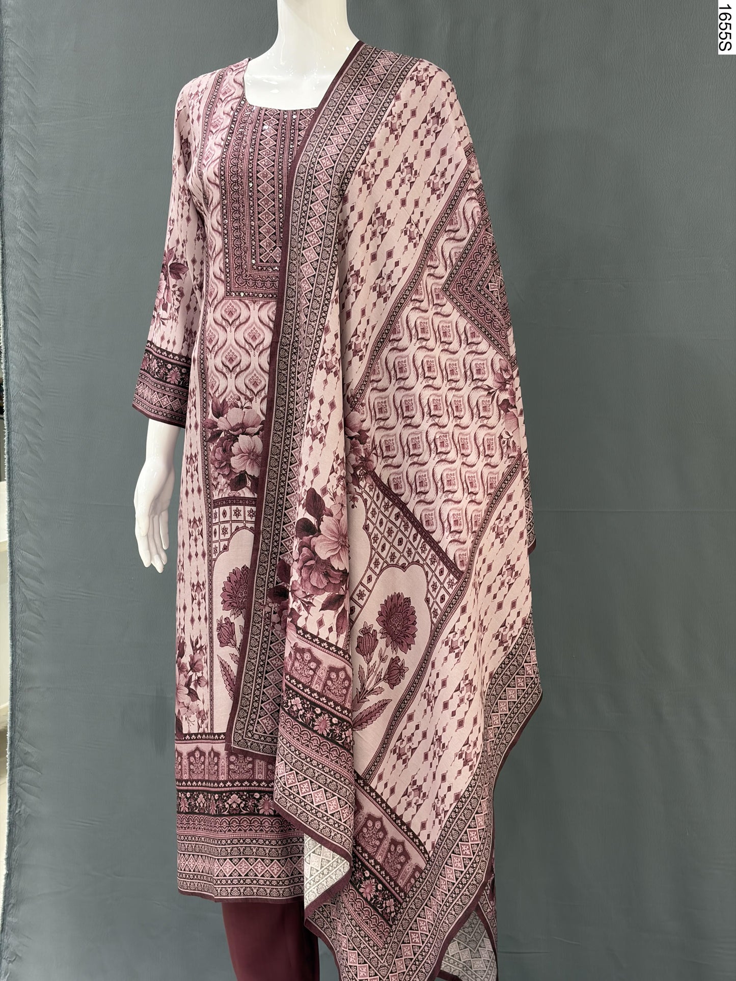 3Pcs Suit - 9555 MR PH