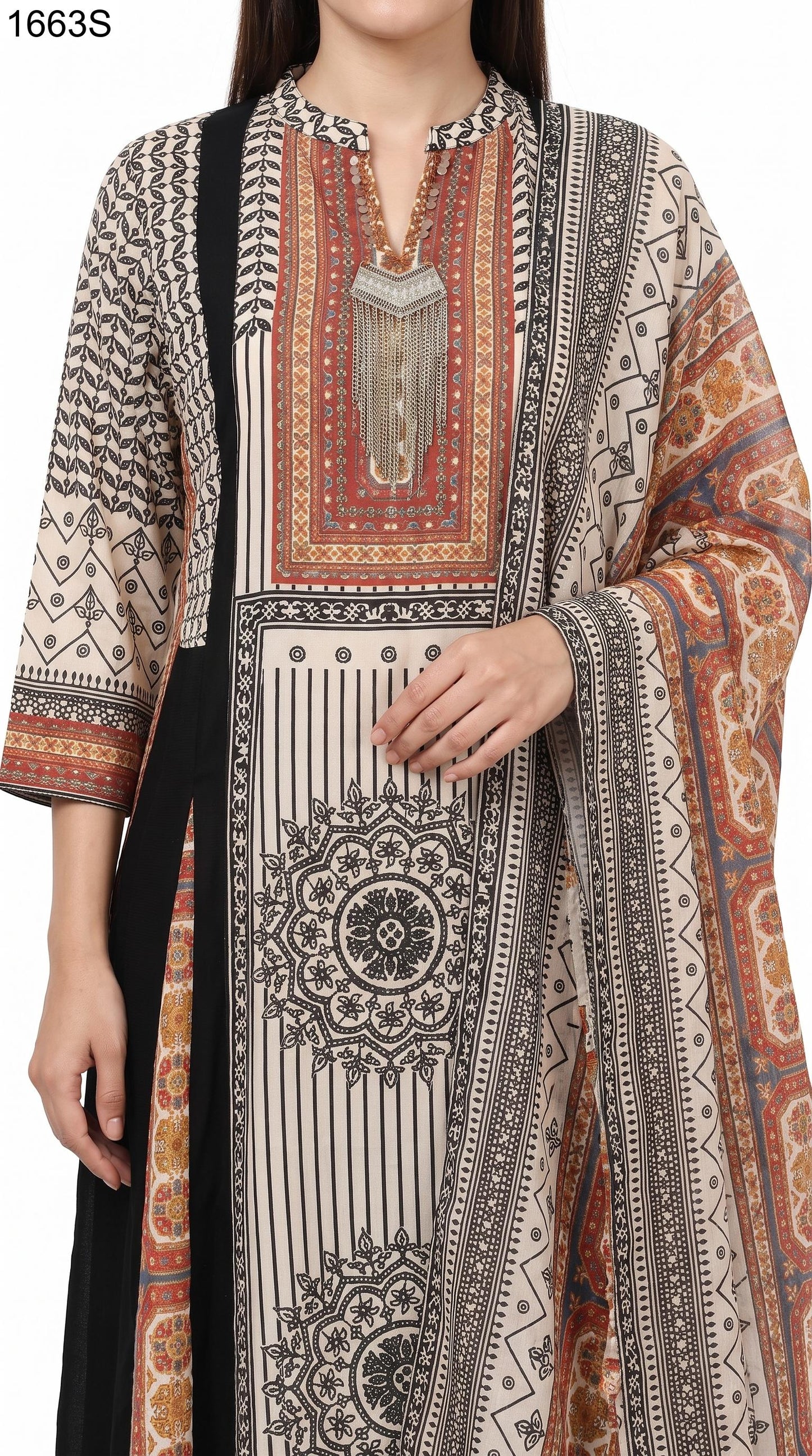 3Pcs Suit - 998532 GA BK 8