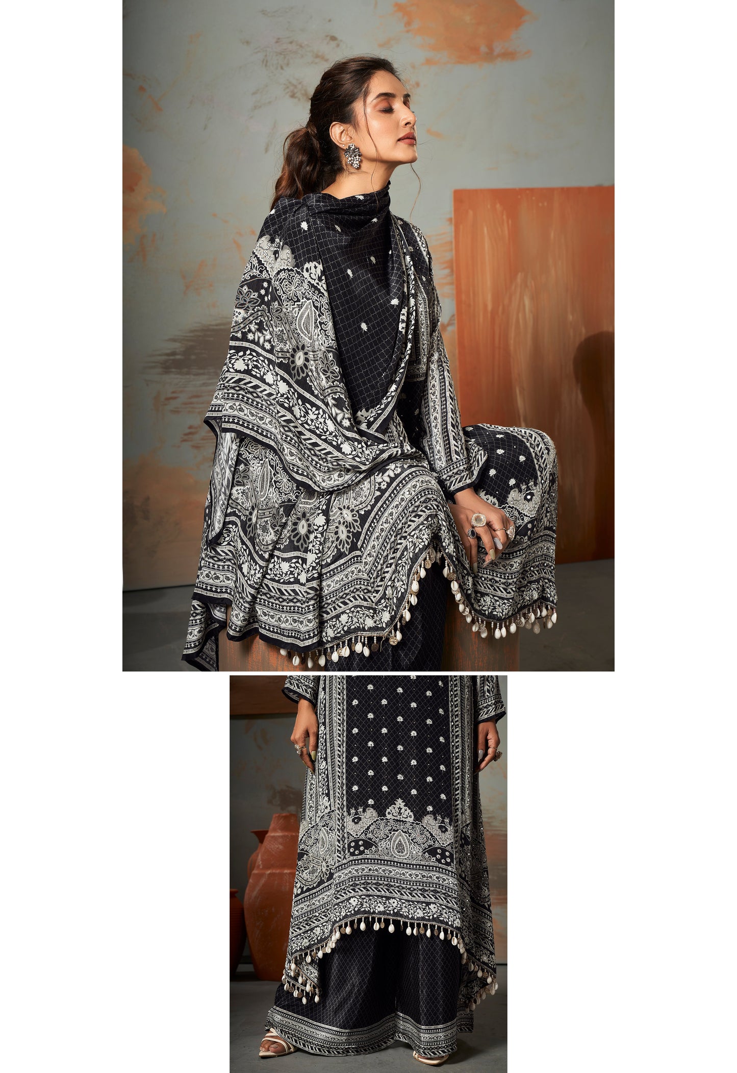 3Pcs Suit - MA-1608 MR BK